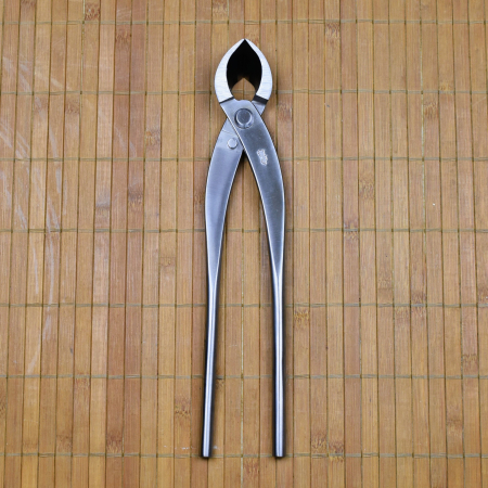 Ryuga Bonsai Konkavzange groß, 280 mm, Edelstahl Profi-Werkzeug China